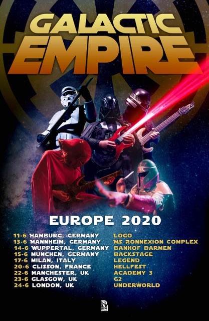 Galactic Empire Europe Tour 2020