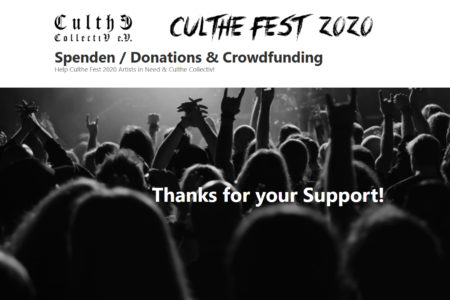 Culthe Fest Spendenaktion