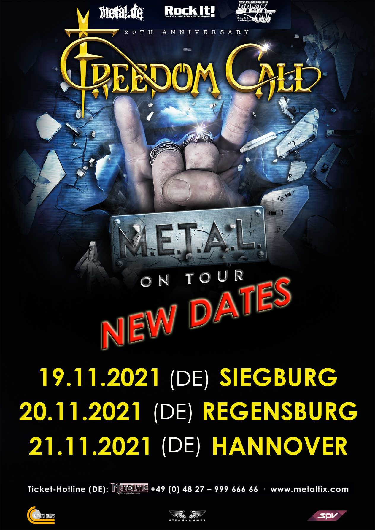Freedom Call Tour 2021