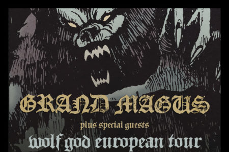 Tourplakat - Grand Magus - Wolf God 2021