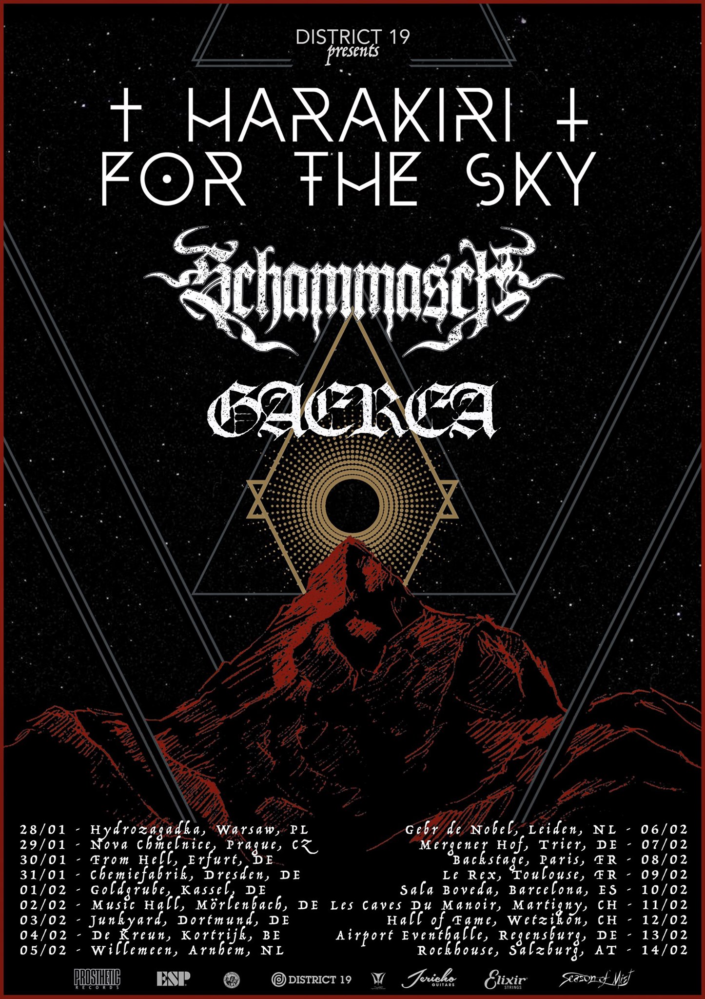 Harakiri For The Sky Tour 2021