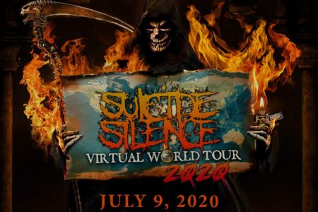 Tourplakat - Suicide Silence - Virtual World Tour