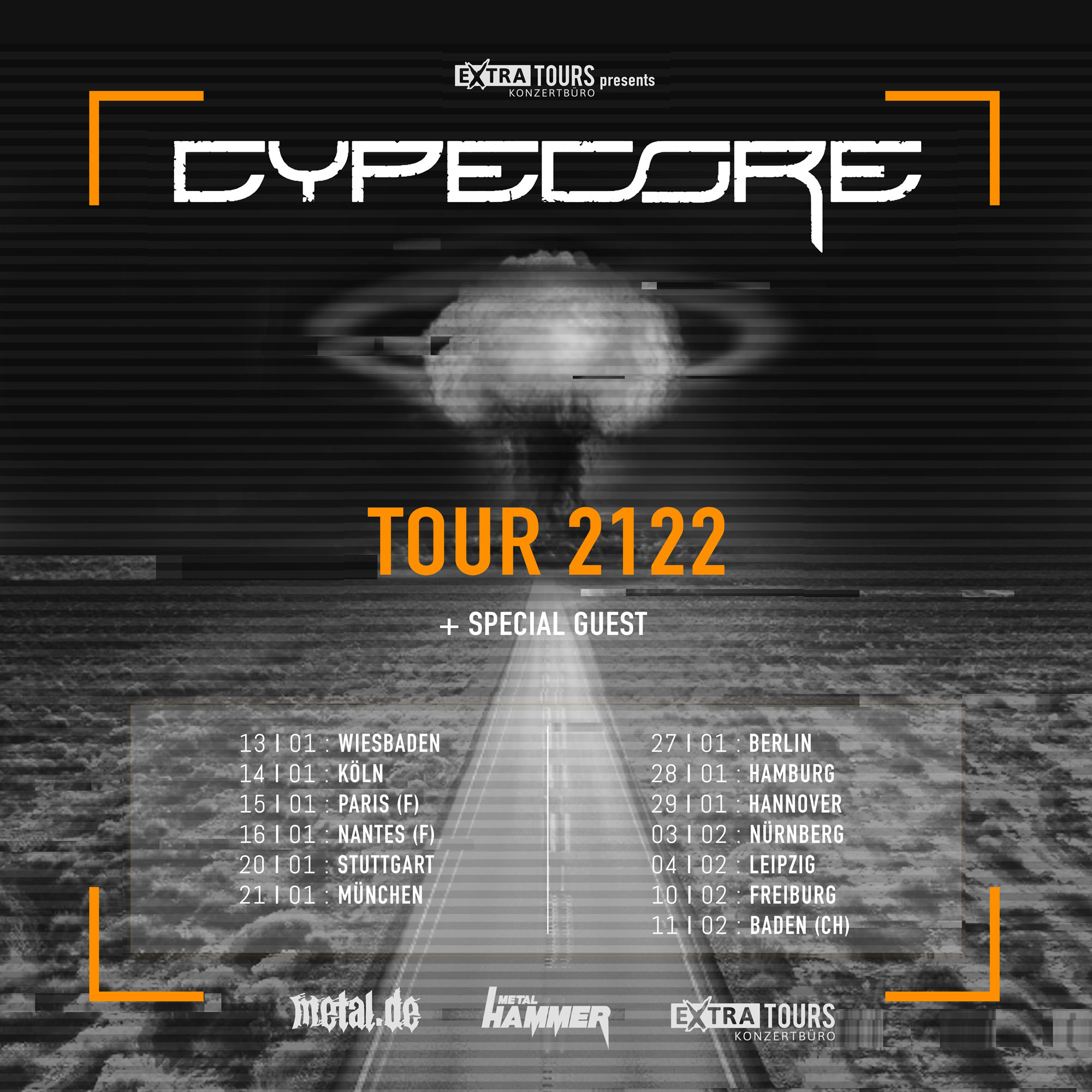 Bild Cypecore - Tour 2122 Poster