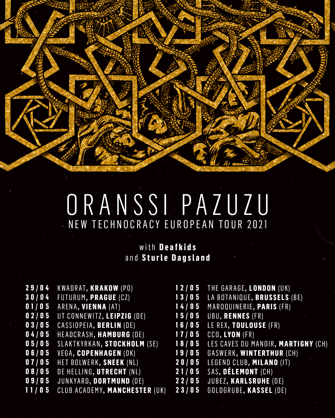Oranssi Pazuzu Tour 2021