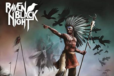 Cover Artwork von RAVEN BLACK NIGHT "Run With The Raven"
