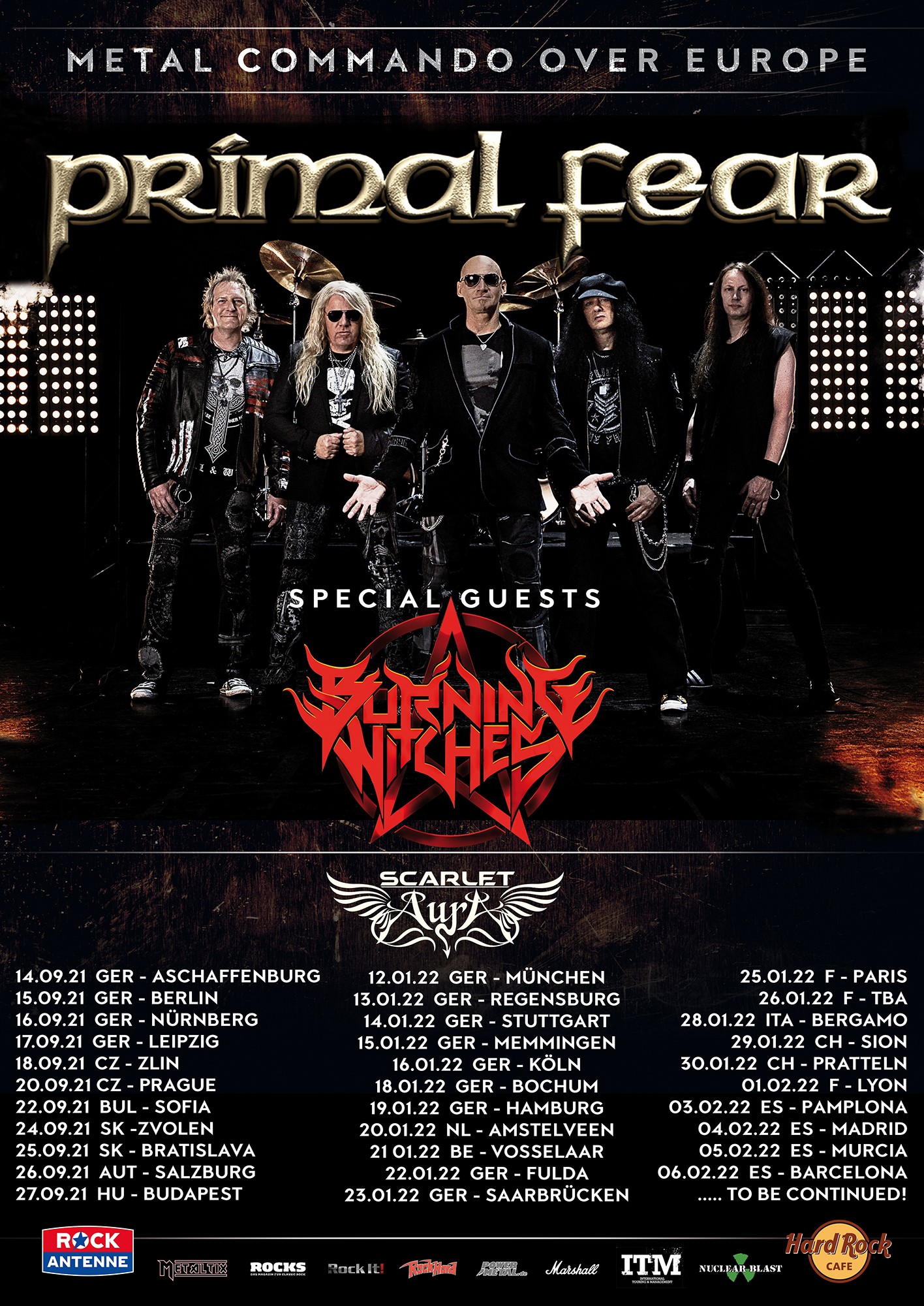 Primal Fear - Metal Commando Over Europe 2021/2022