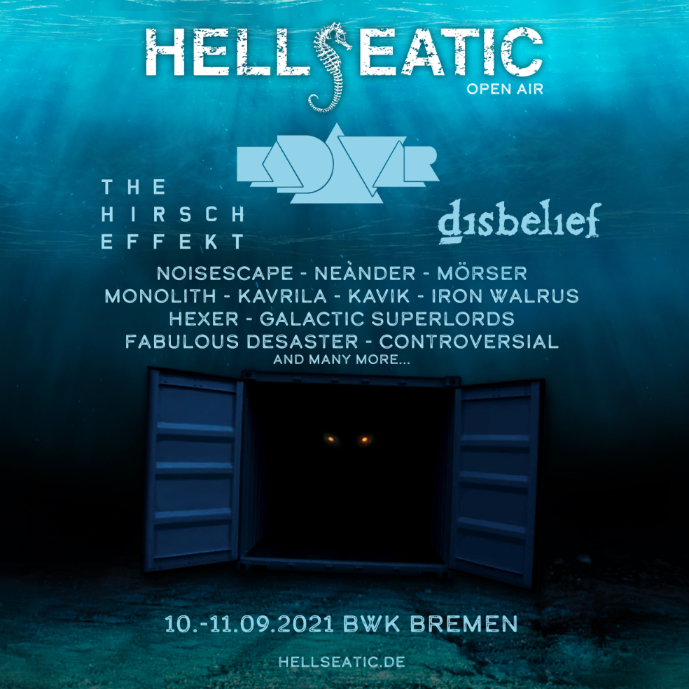 Festivalplakat Hellseatic Open Air 2021