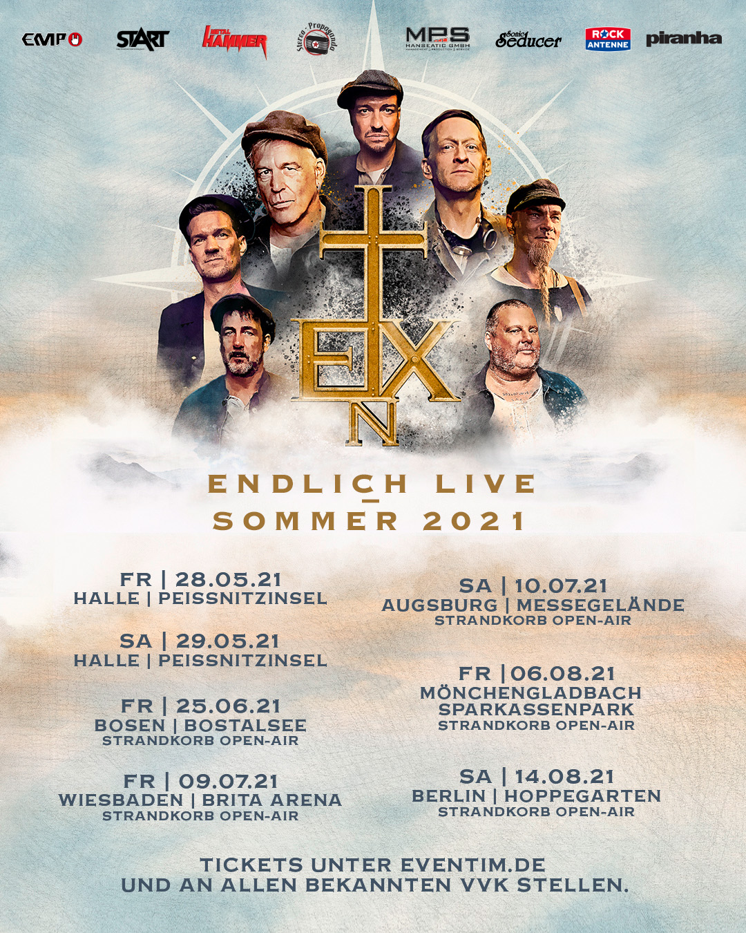 Flyer - In Extremo - Endlich Live 2021