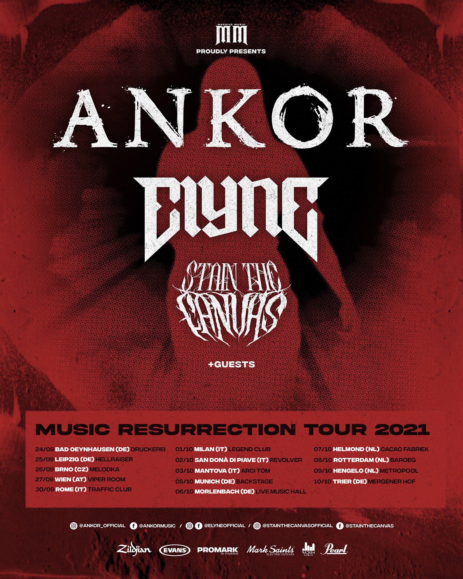 Ankor Tour Plakat 2021