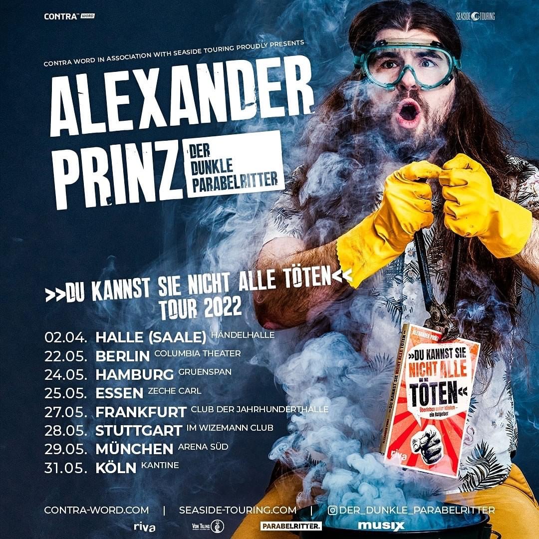 Tourplakat Der Dunkle Parabelritter