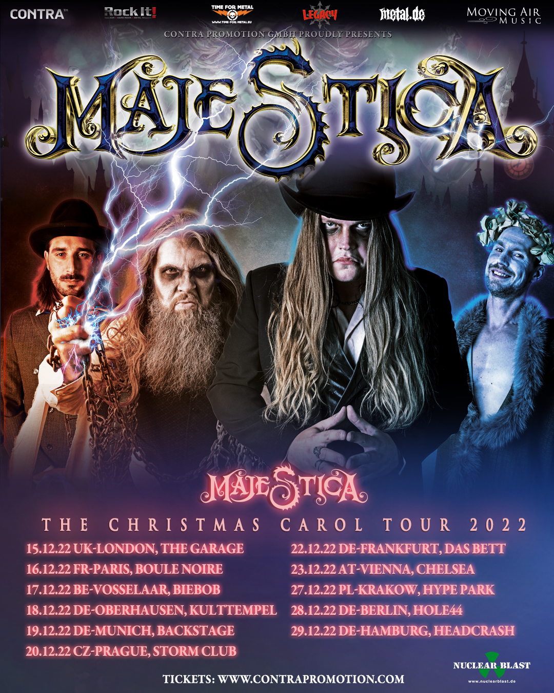 MAJESTICA The Christmas Carol Tour
