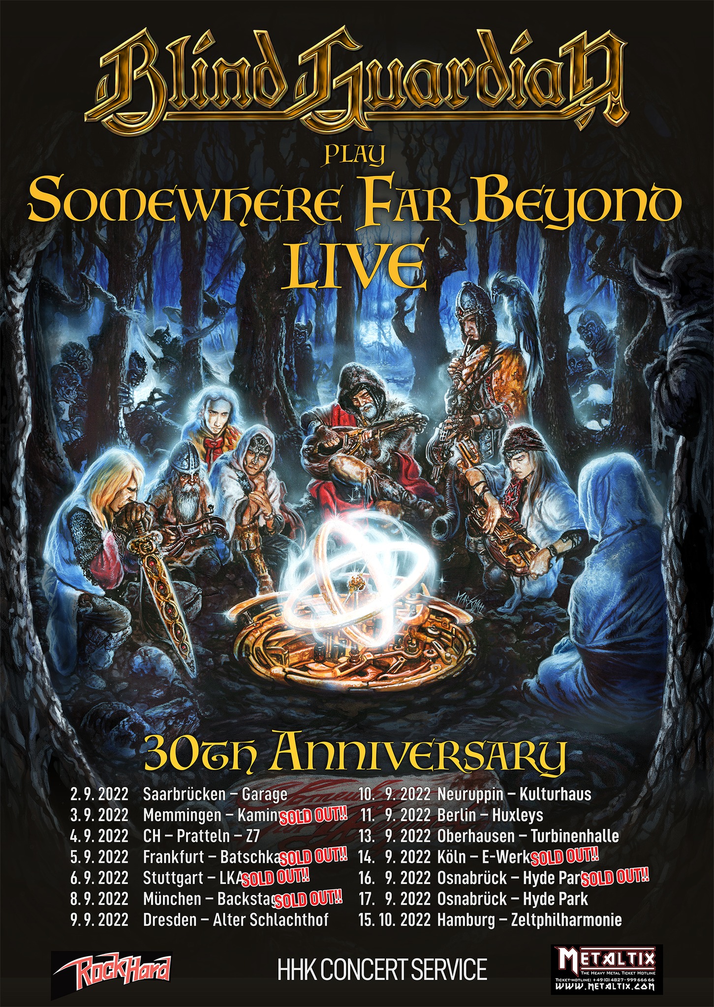 Blind Guardian – play Somewhere Far Beyond – Live | 30th Anniversary