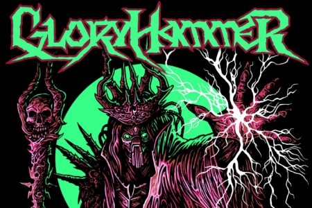 Tourplakat - Gloryhammer - Interdimensional Hammer Quest Tour 2022