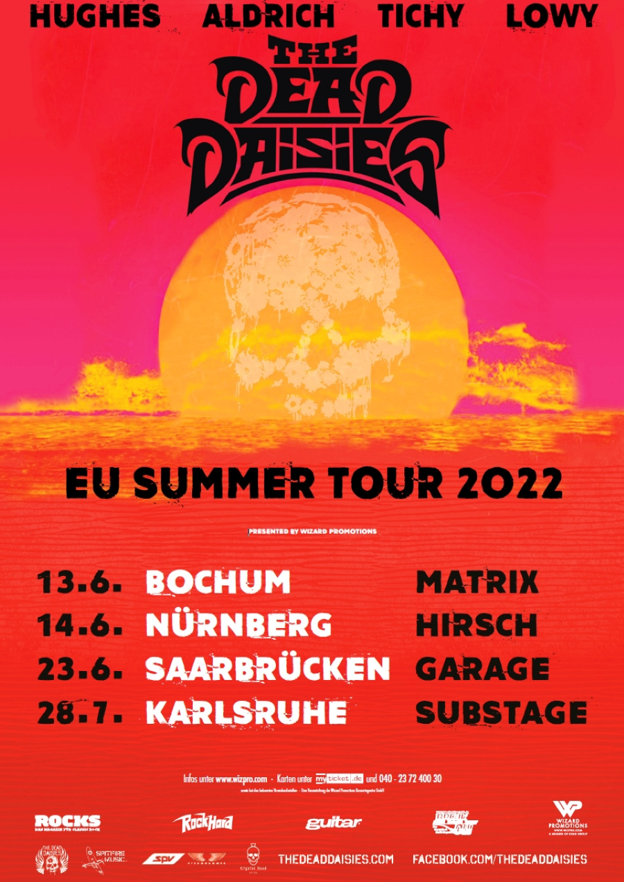 The Dead Daisies - EU Summer Tour 2022