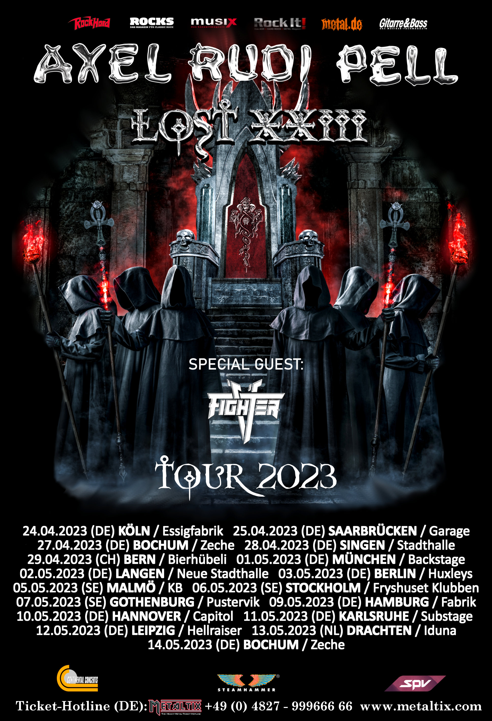 Axel Rudi Pell Tour 2023