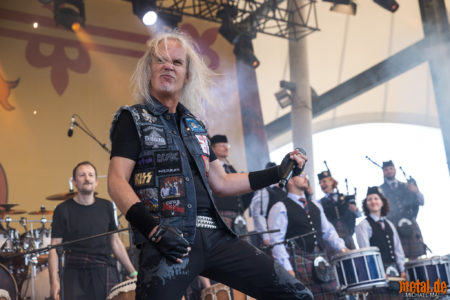 Konzertfoto von Grave Digger - Rock Hard Festival 2022