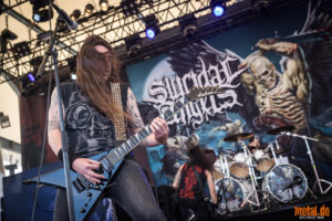 Konzertfoto von Suicidal Angels - Rock Hard Festival 2022