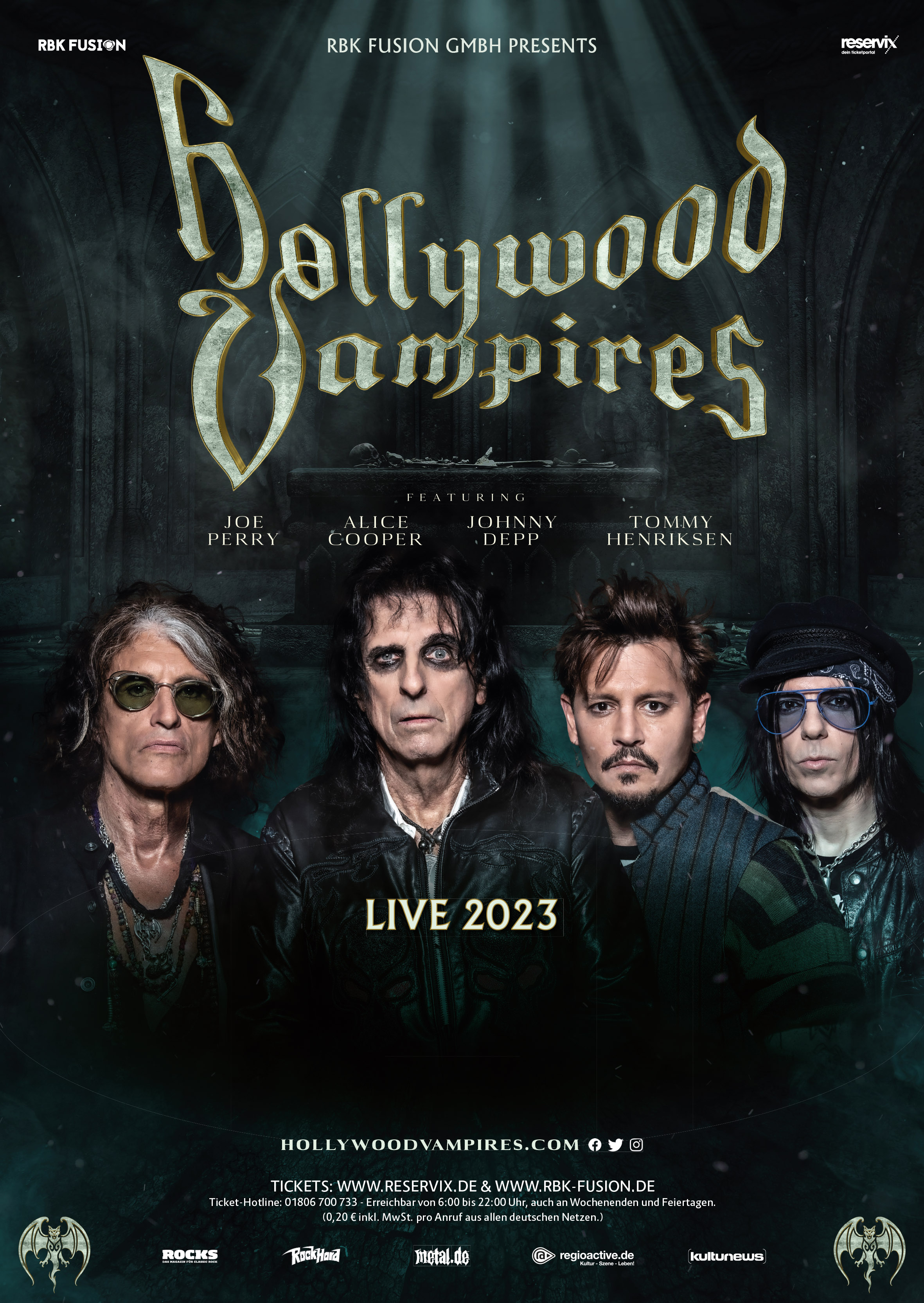 Hollywood Vampires Tour 2023