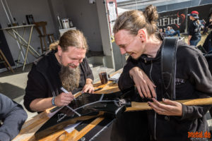 Foto der Ensiferum Autogrammstunde - Rockharz Open Air 2022