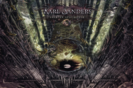Cover Artwork von Karl Sanders - "Saurian Apocalypse"