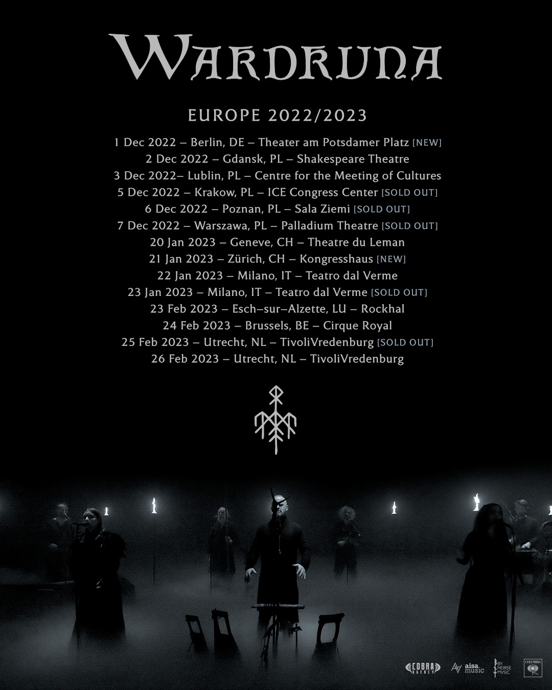 Wardruna - Europe Tour 2022/2023