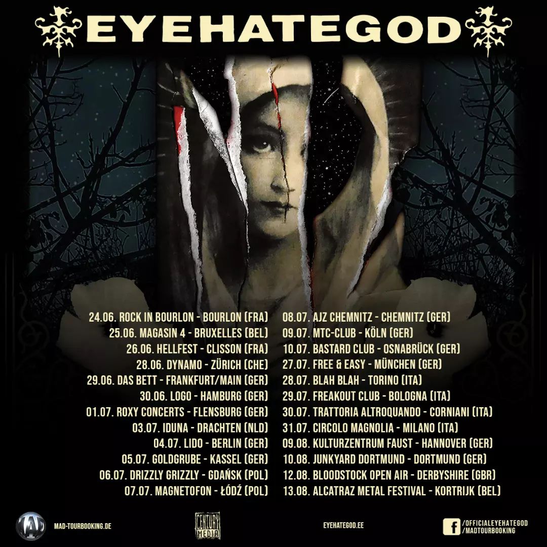 Eyehategod Tour 2022 Flyer