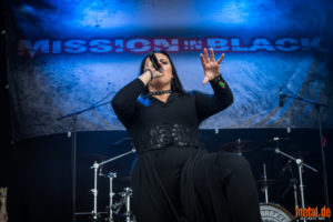 Konzertfoto von Mission In Black - Summer Breeze Open Air 2022