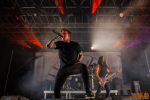 Konzertfoto von Bleed From Within auf dem Reload Festival 2022