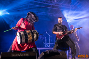 Konzertfoto von Bloodywood auf dem Reload Festival 2022