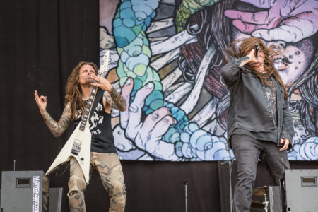 Konzertfoto von Darkest Hour auf dem Reload Festival 2022