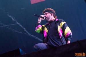 Konzertfoto von Electric Callboy auf dem Reload Festival 2022