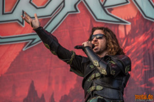 Konzertfoto von Gloryhammer auf dem Reload Festival 2022