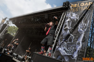 Konzertfoto von Dirty Shirt auf dem Reload Festival 2022