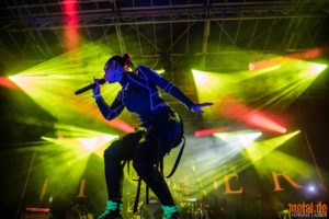 Konzertfoto von Jinjer auf dem Reload Festival 2022