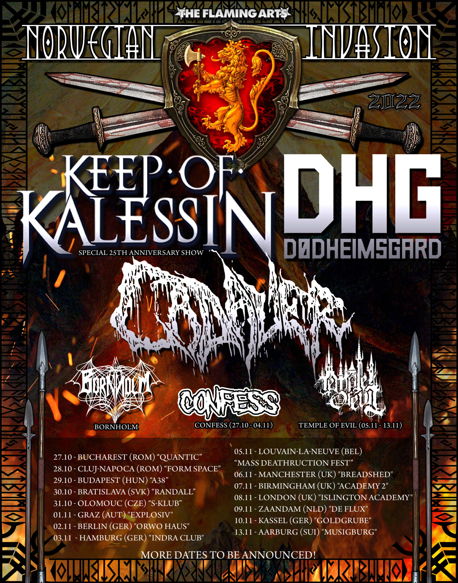 Norwegian Invasion 2022 Poster