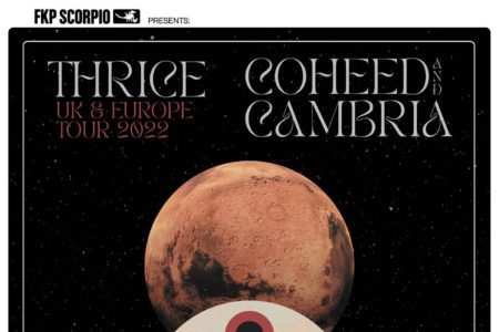 Thrice + Coheed and Cambria Tour 2022