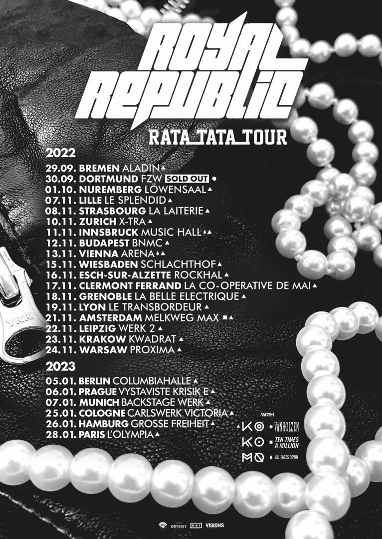 Royal Republic - Rata Tata Tour 2022/2023