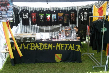 Baden Metal Stand auf dem "Boarstream" 2012