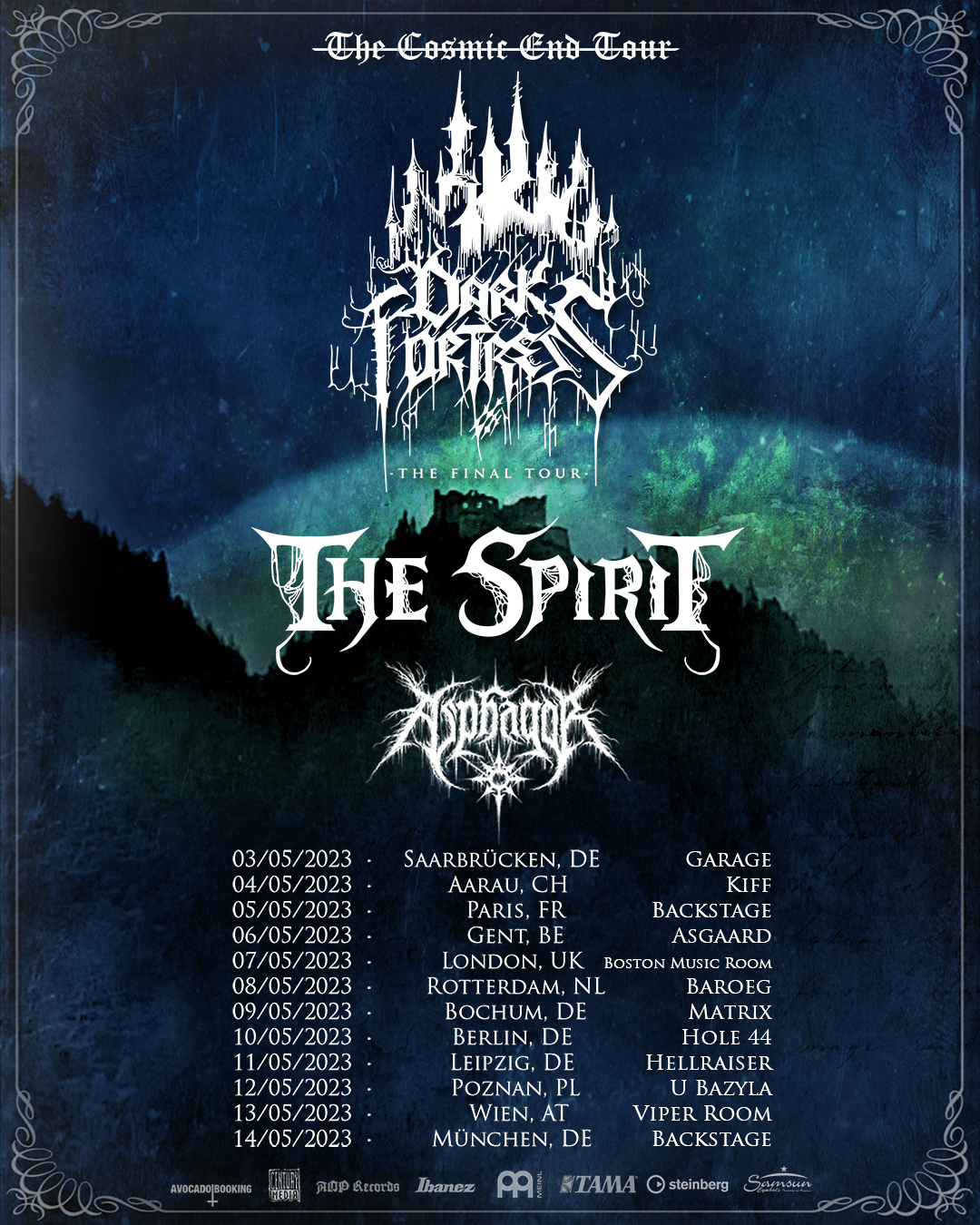 Dark Fortress - The Cosmic End Tour 2023