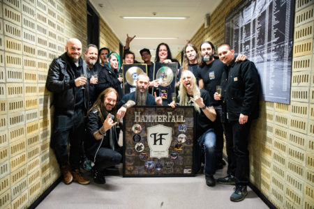 Hammerfall erhalten Diamant, Platin und Gold