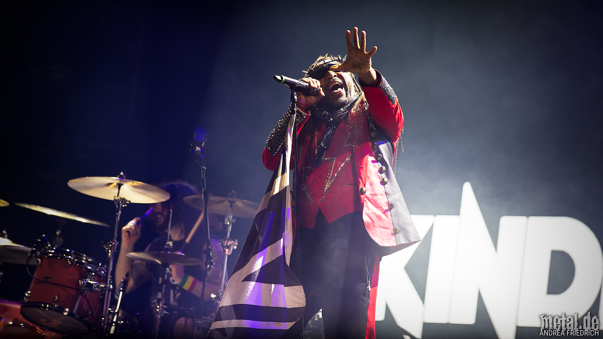 Konzertfoto von Skindred - Servant Of The Road World Tour 2022