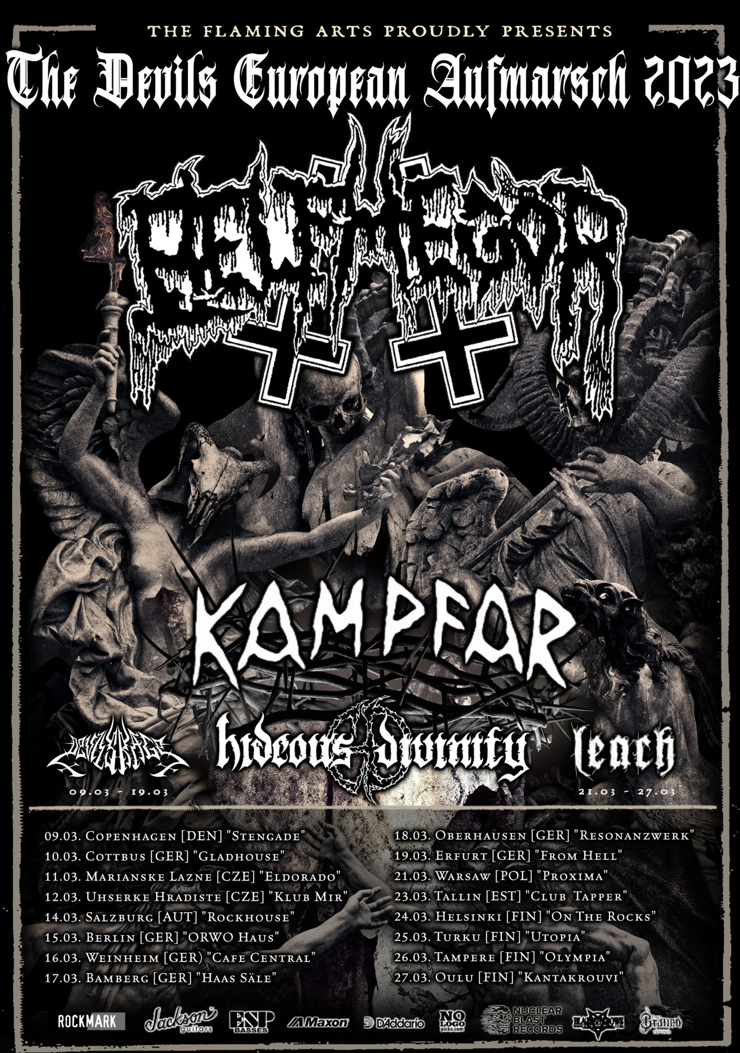 Belphegor - The Devils European Aufmarsch 2023 • metal.de