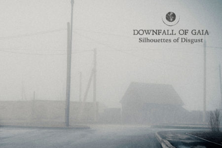Downfall Of Gaia - Silhouettes Of Disgust Cover Artwork