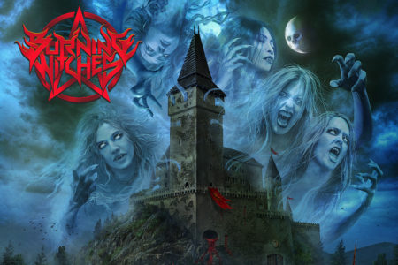 Cover-Artwork zum Album "The Dark Tower" von Burning Witches