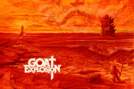 Goat Explosion - Threatening Skies Cover Artwork