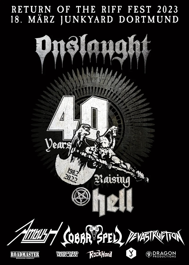 Return Of The Riff Fest 2023 Flyer