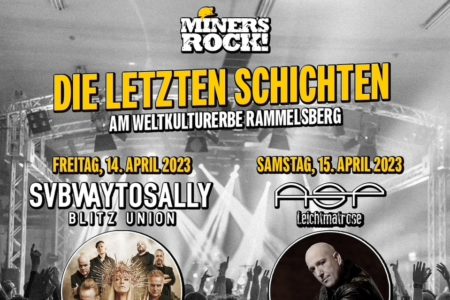 Miner's Rock - Flyer Letzte Schichten