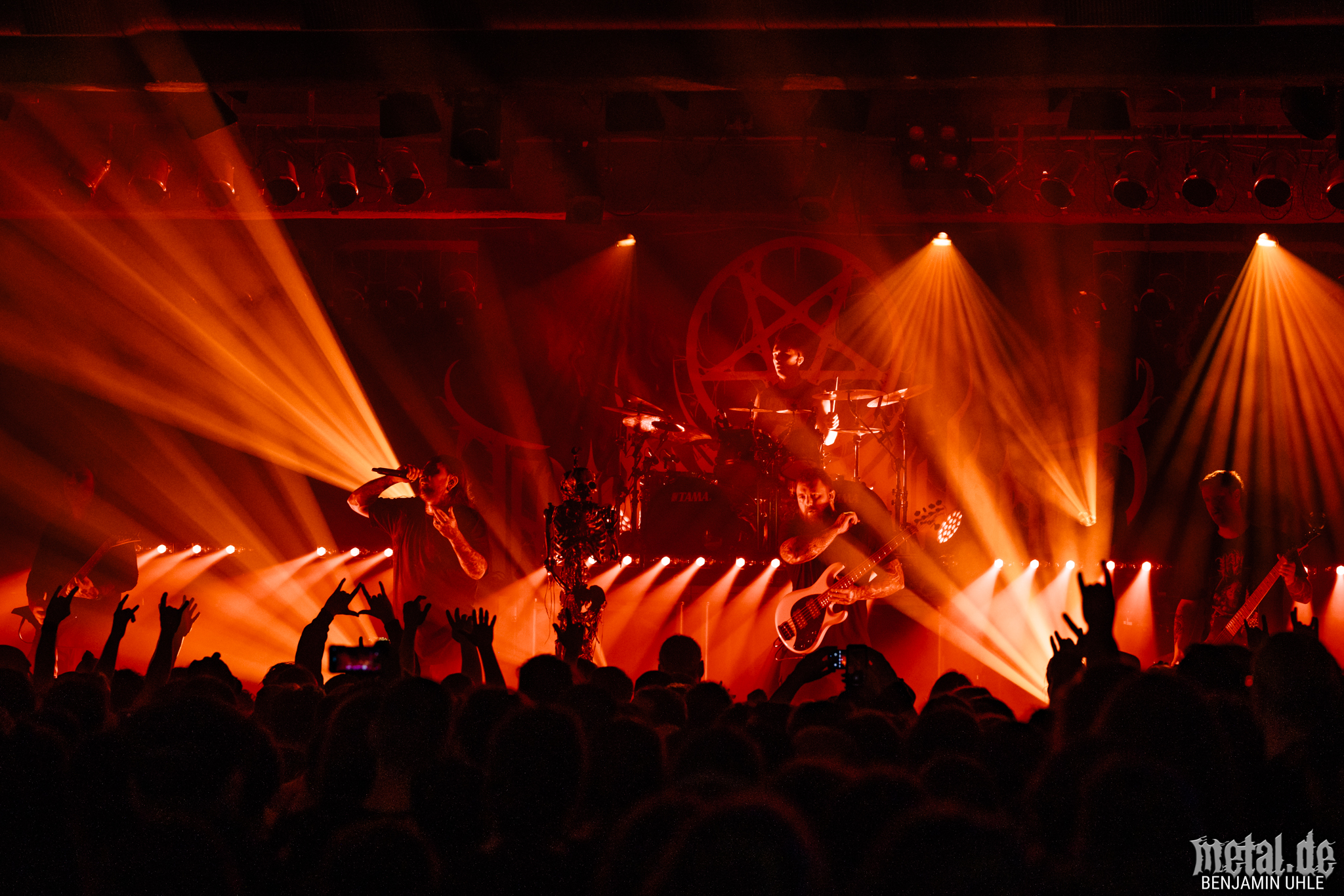 Konzertfoto von Thy Art Is Murder - Decade of Hate Tour Germany 2023