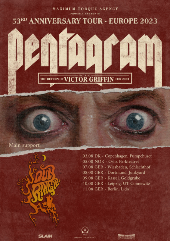 Pentagram Tourplakat 2023