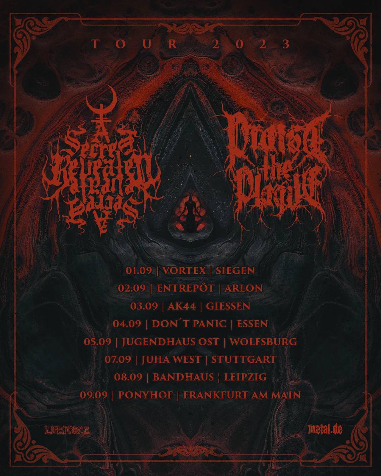 praise the pague, a secret revealed tour